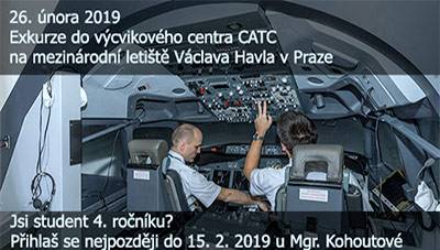 Exkurze do výcvikového centra CATC letiště Praha