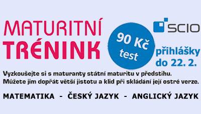 Maturitní trénink - Scio pro školy